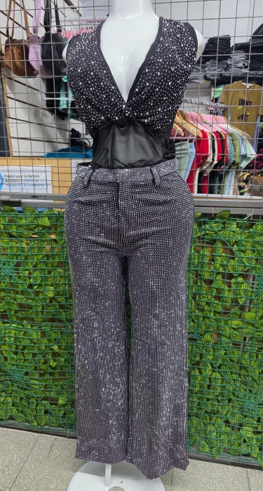 Pantalon Sastrero Full Stras Brasilero