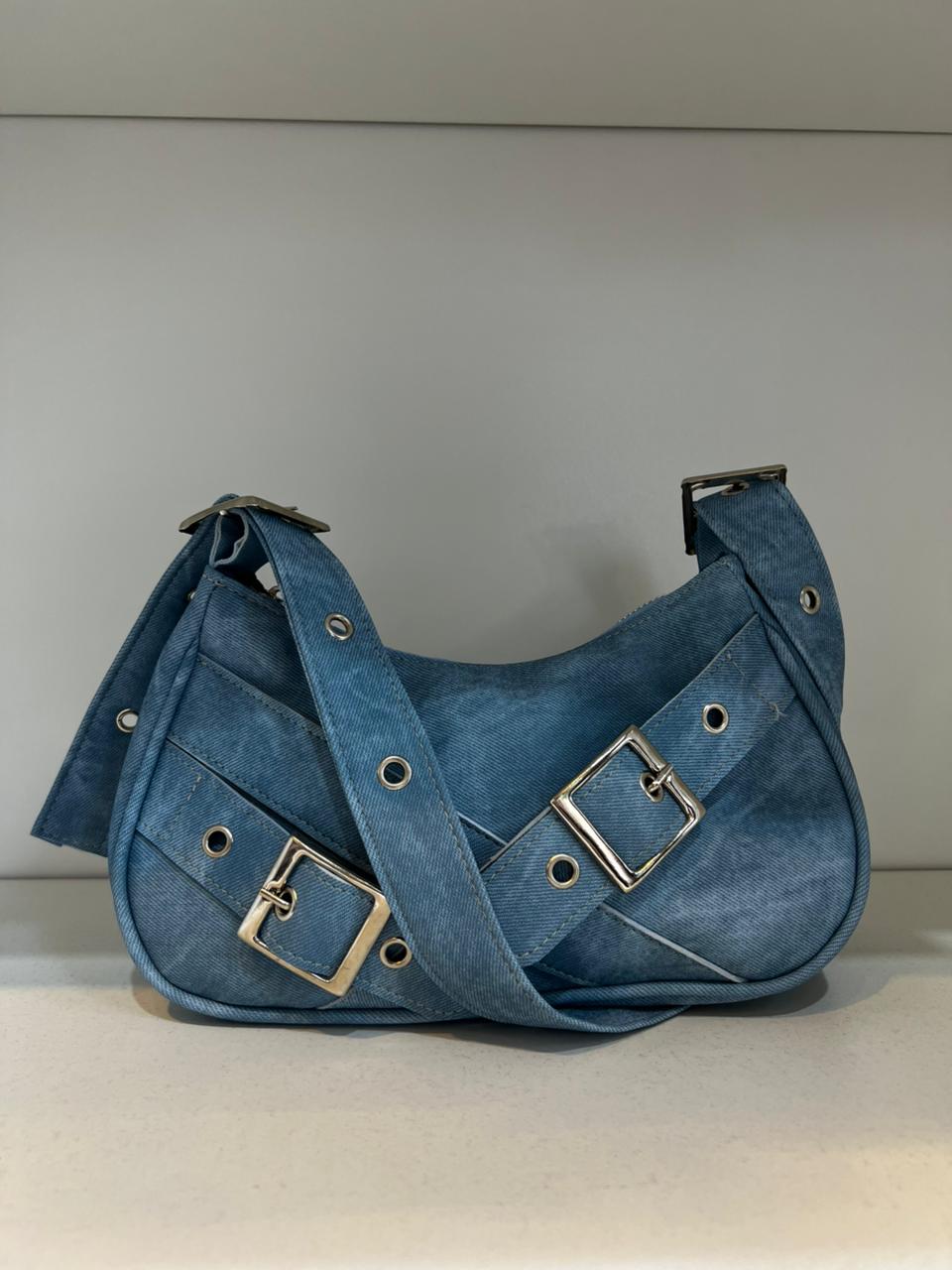 Cartera Mini Bag Baguette Jeans - IMG_6299.jpeg
