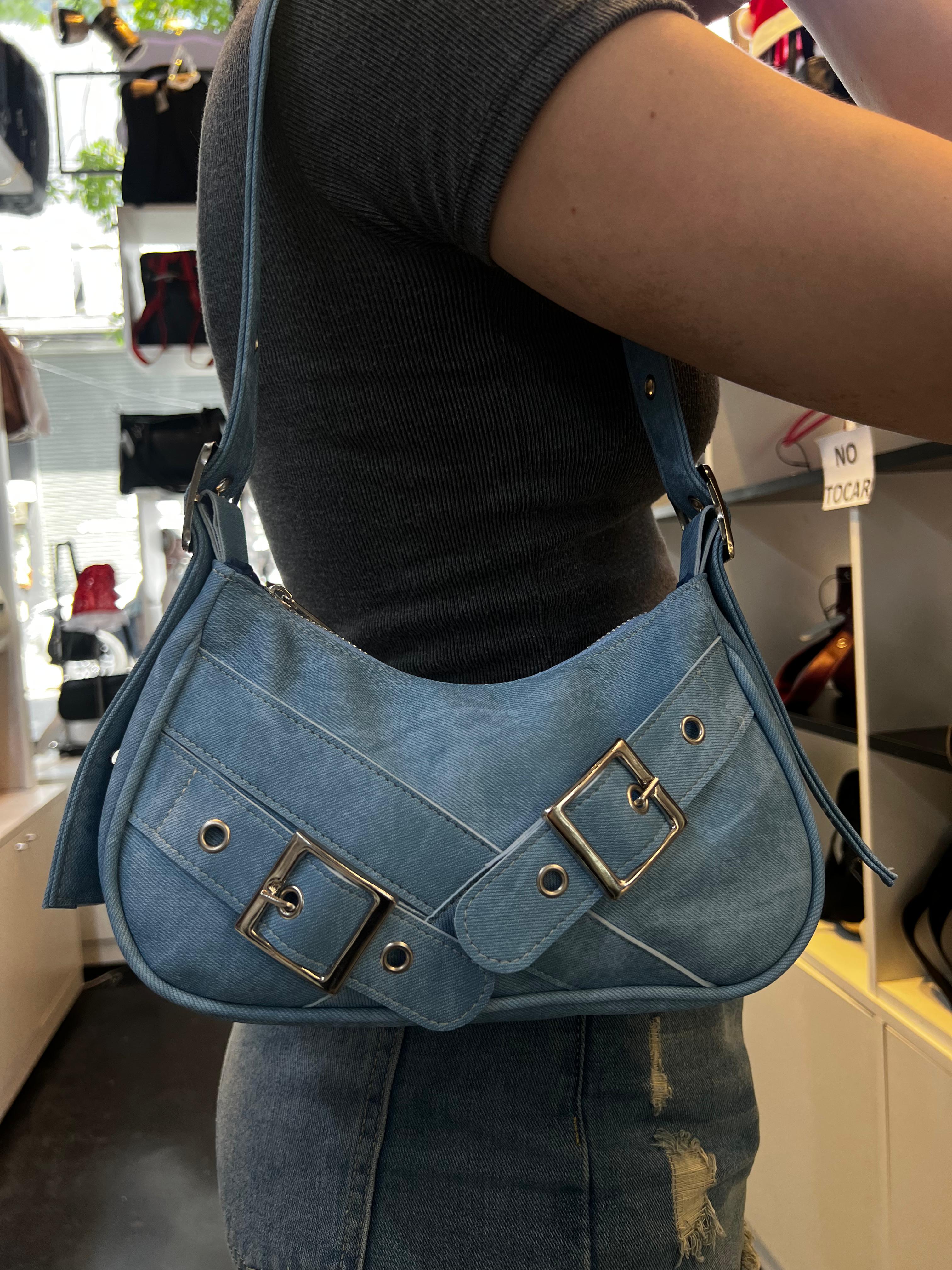 Cartera Mini Bag Baguette Jeans - IMG_6303.jpeg