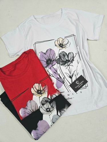 Remera Amapola  Algodón - Miniatura 3