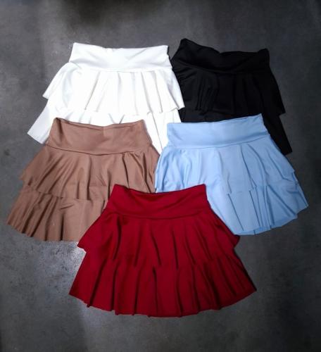 Short Pollera con Volados - Miniatura 3