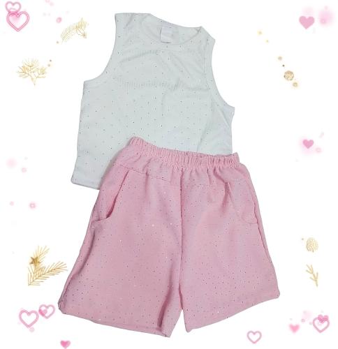Musculosa Brillo Solo Blanco