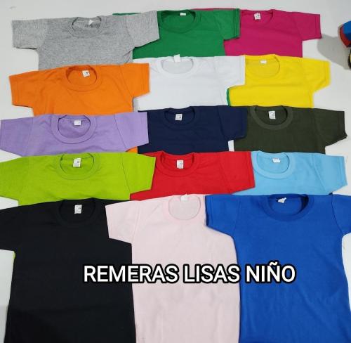 Remeras Lisas Nene