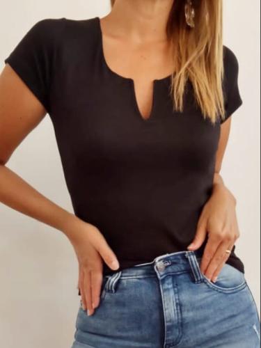 Remera Basica Pico