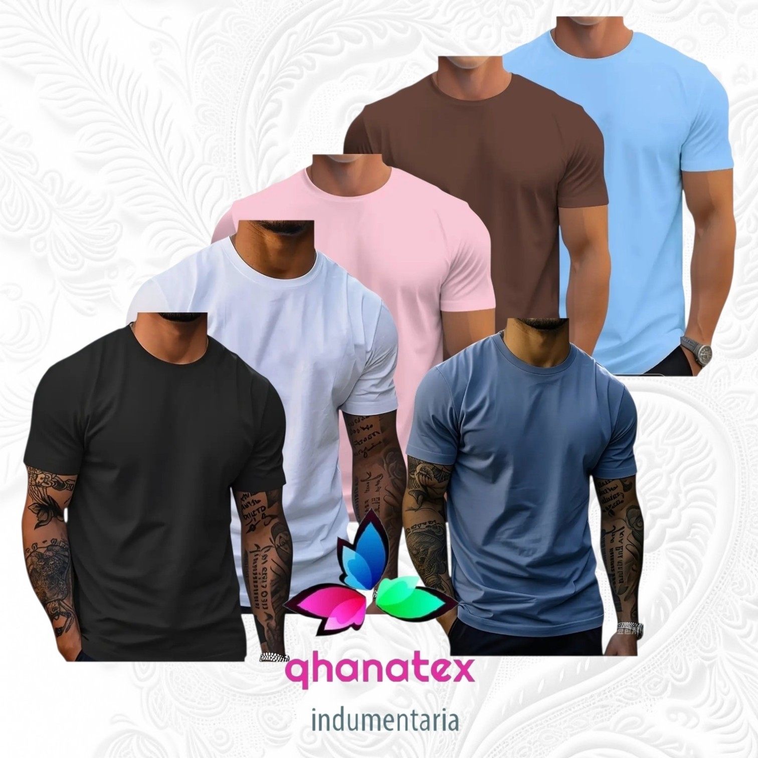 Agotado Remera de Hombre Algodón Peinado - Imagen 2