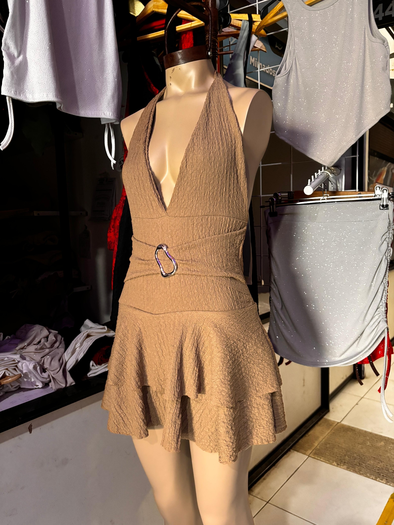 Vestido Short Pollera - Imagen 2