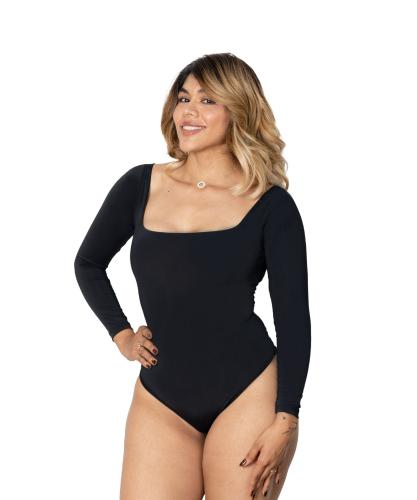 Body Cuello Cuadrado Moldeador Curvy