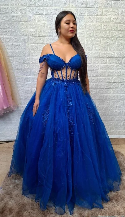 Vestido de 15 Importado Sabrina 2 Piezas