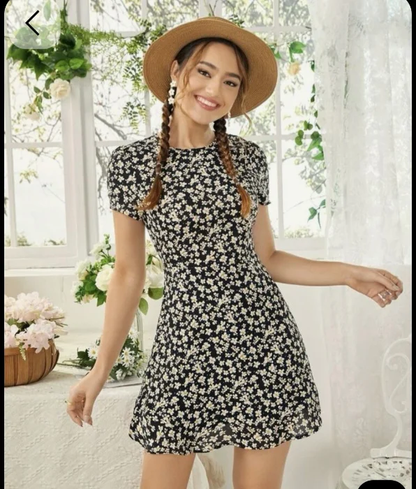 Vestido de Morley Estampado de Flor