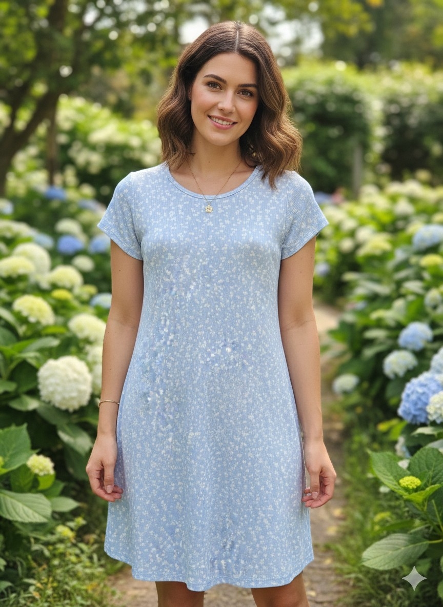 Vestido de Morley Estampado de Flor - Imagen 2