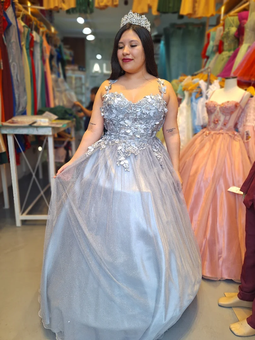 Vestido de 15 Importado Jazmín Xl (3 Piezas) - Imagen 2