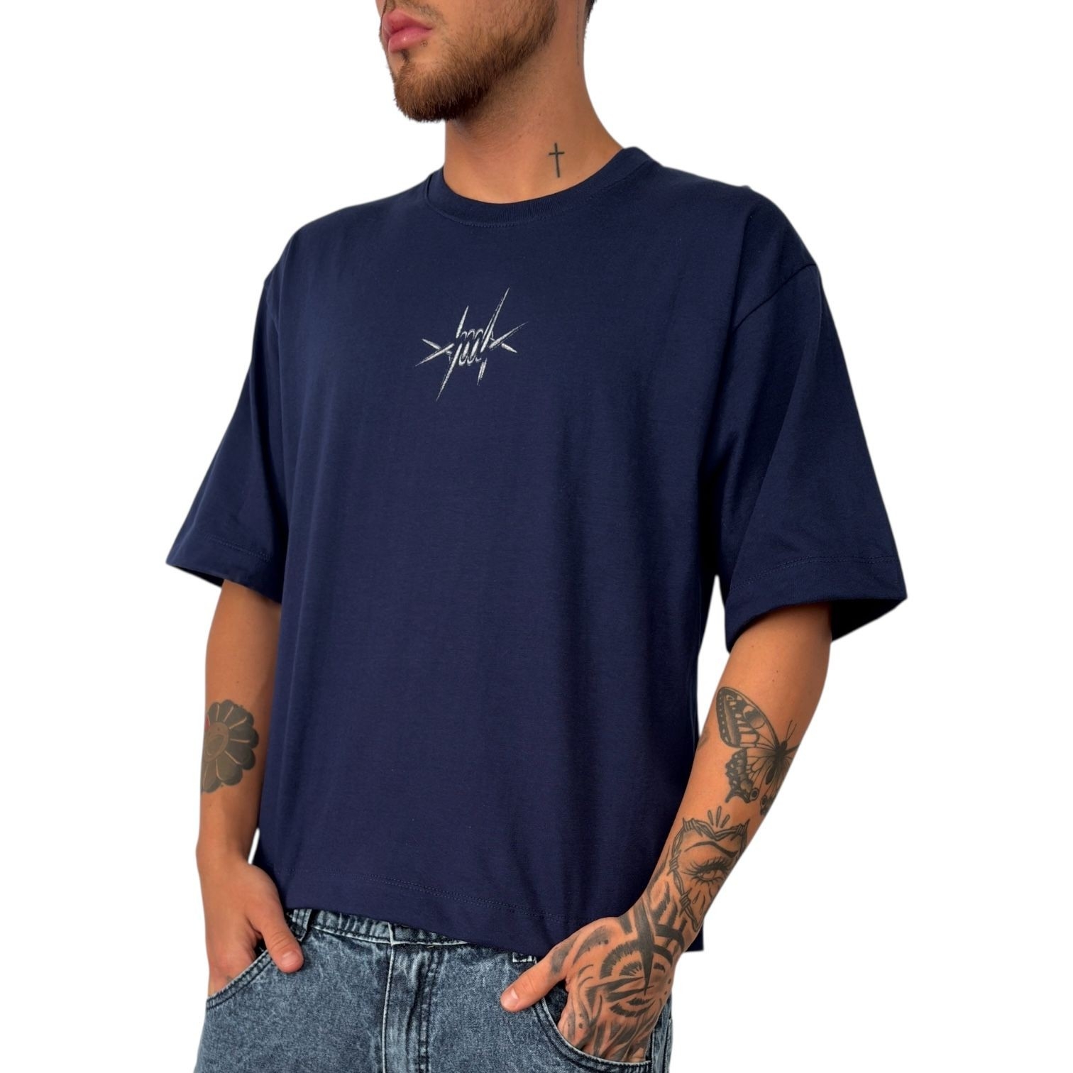 Remera Boxy Fit de Algodón Pienado - Imagen 2