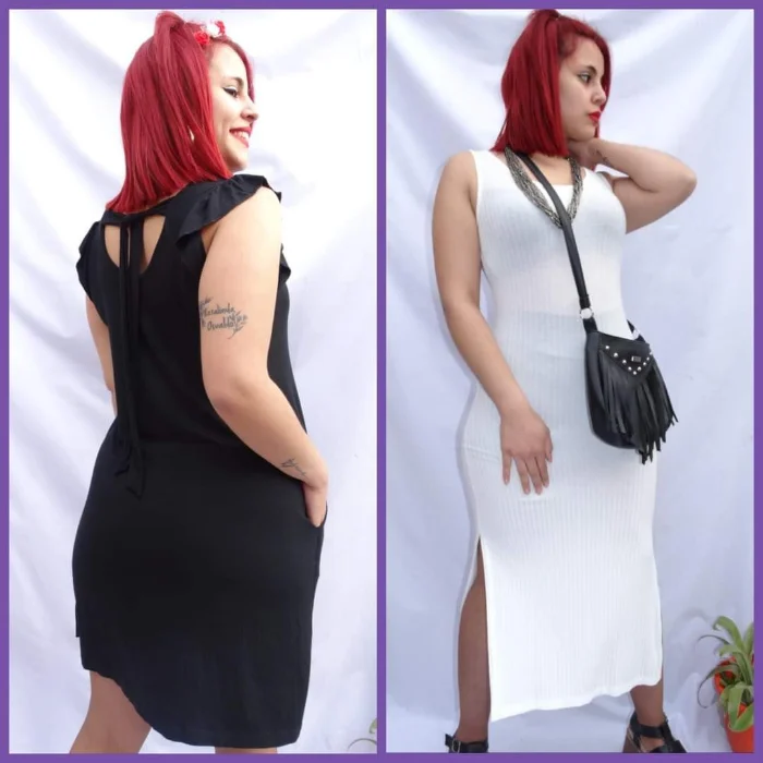 Vestidos de Modal Viscosa