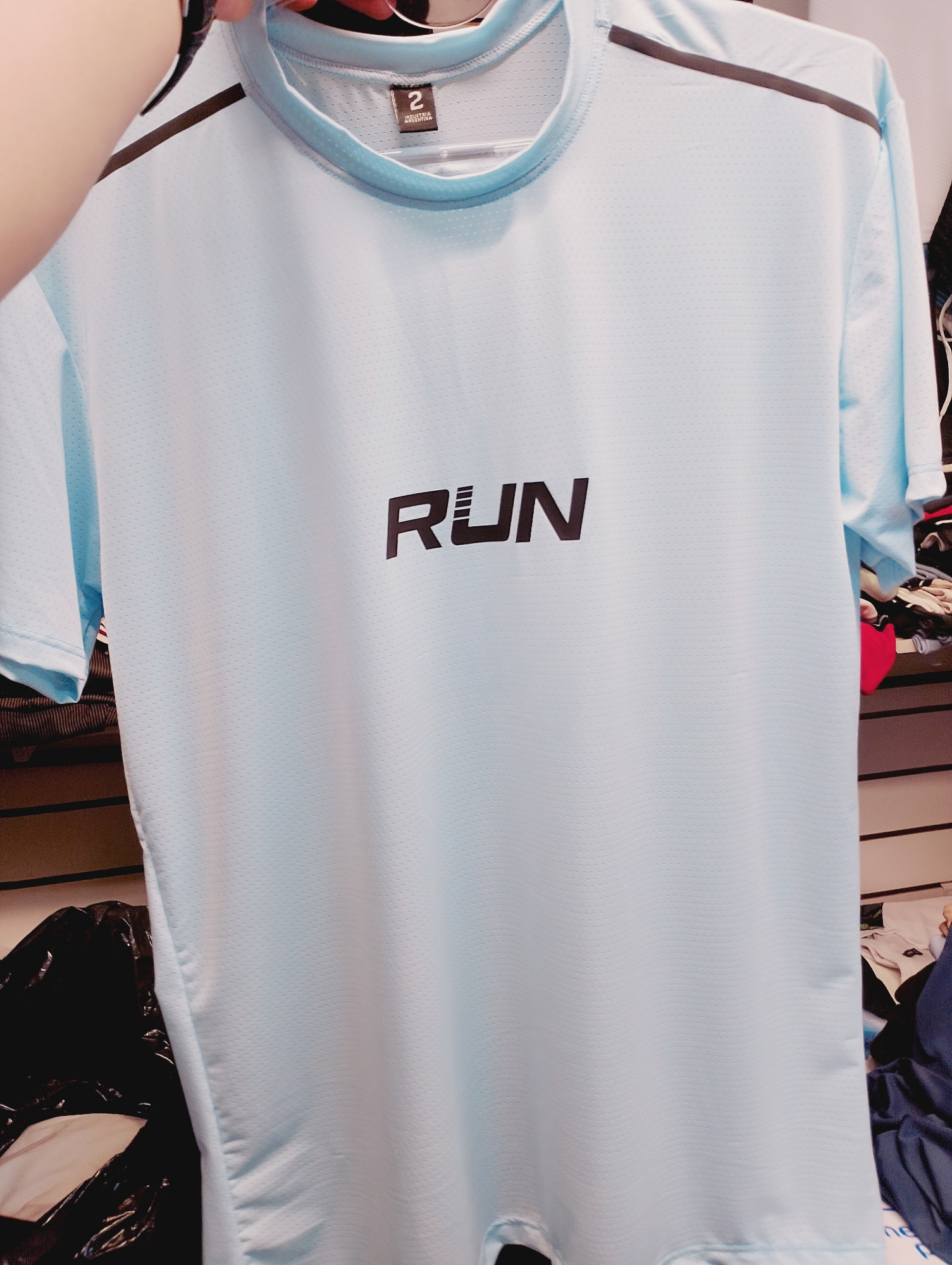 Remera Deportiva Dry Fit Importada - Imagen 2