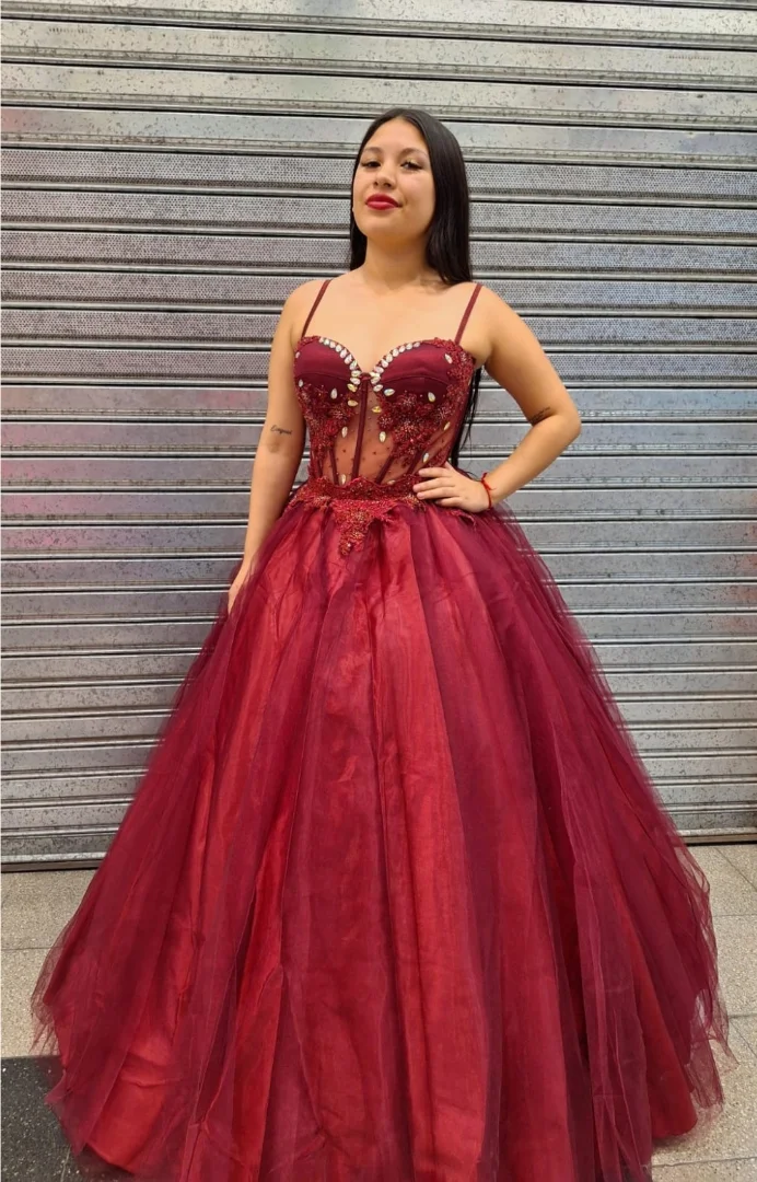 Vestido de 15 Años Importado Rubi Lucero 2 Piezas - Imagen 2