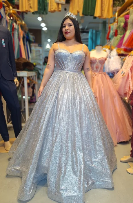 Vestido de 15 Años Importado Diosa (2 Piezas)