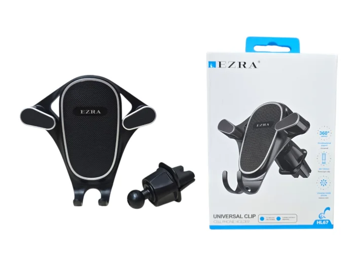 Soporte Celular Ezra para Rejilla Auto Gira 360 (hl67)
