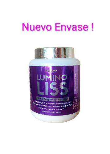 Luminoliss Alisado Profesional sin Formol Aprobado por Anmat X 1kg