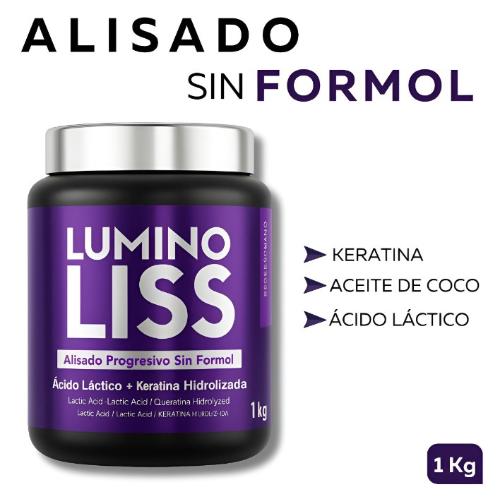 Luminoliss Alisado Profesional sin Formol Aprobado por Anmat X 1kg - Miniatura 7