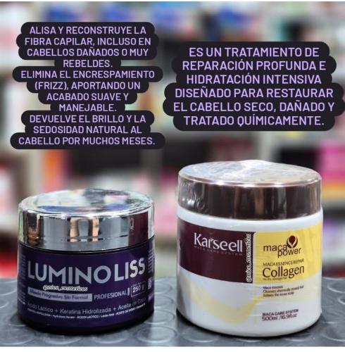 Luminoliss Alisado Profesional sin Formol Aprobado por Anmat X 1kg - Miniatura 8