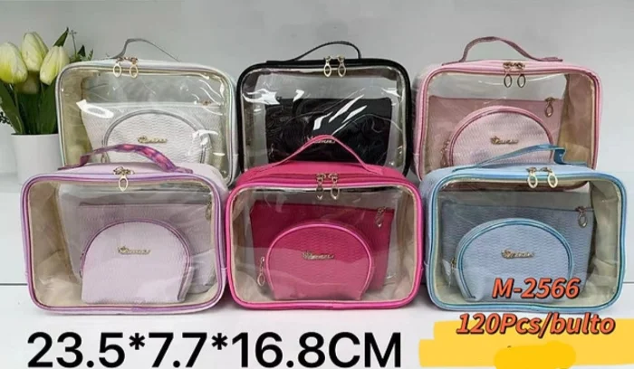 Neceser Porta Maquillaje (3 Piezas)