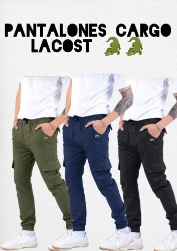 Pantalon Lacost de Hombre Cort Cargo