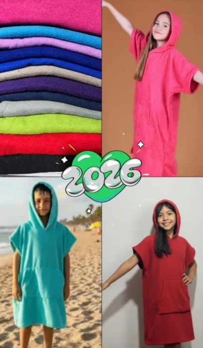 Poncho Cambiador Toalla Microfibra Playera!!