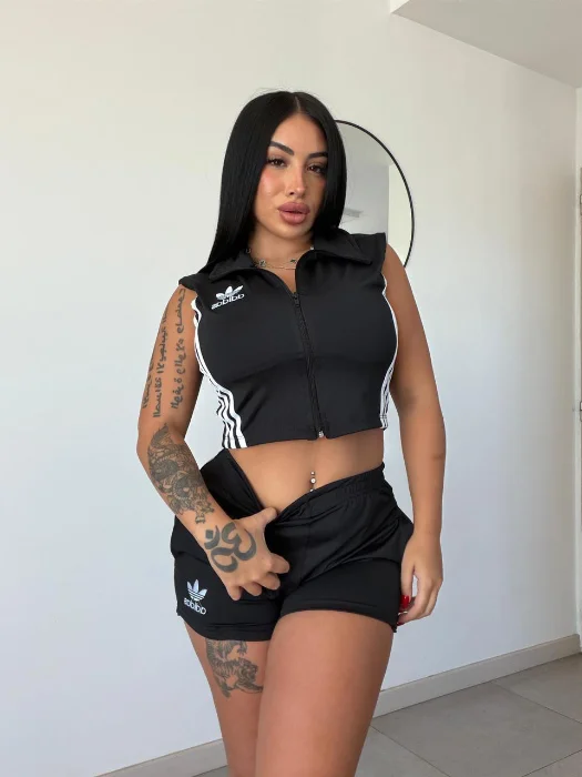 Cuarteto Ad (short + Chomba C/ Cierre + Bikini)