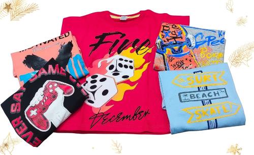 Remeras Algodón Peinado Surtido
