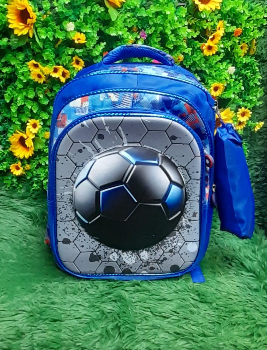 Mochilas de 3 Cierres para 3er y 4to Grado con Cartuchera  3d Excelente Calidad - Imagen 2