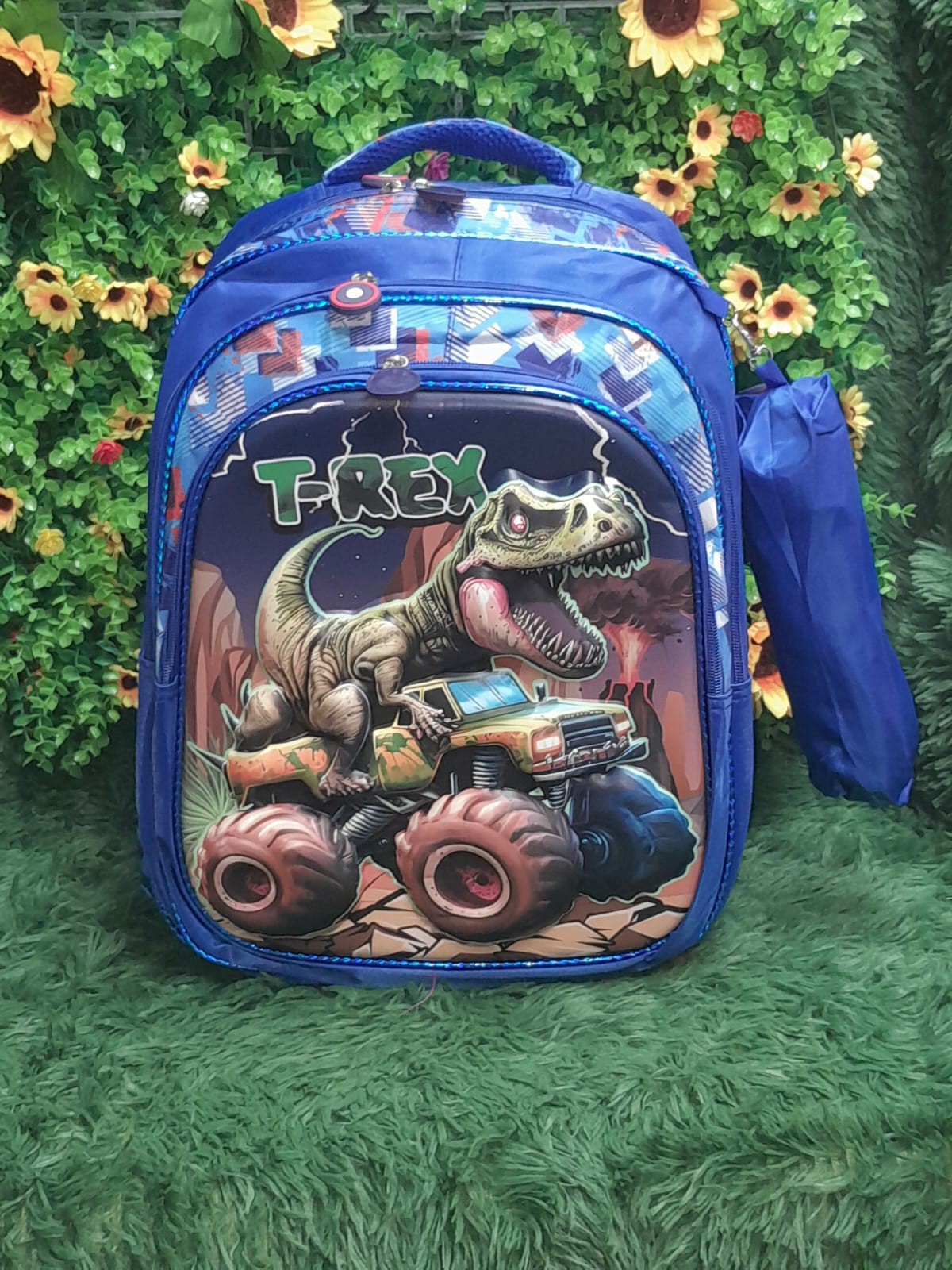 Mochilas de 3 Cierres para 3er y 4to Grado con Cartuchera  3d Excelente Calidad - Imagen 6