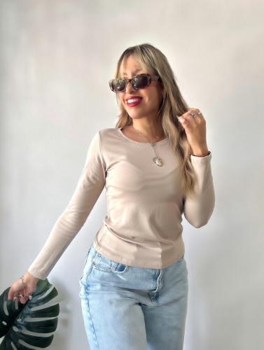 Remera Manga Larga Basica