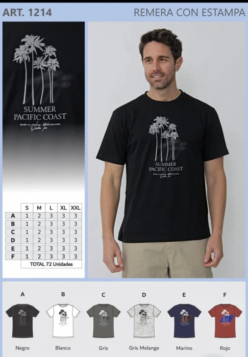 Remeras Algodón Tela Excelente para Verano