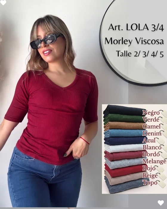 Remera Básica Morley