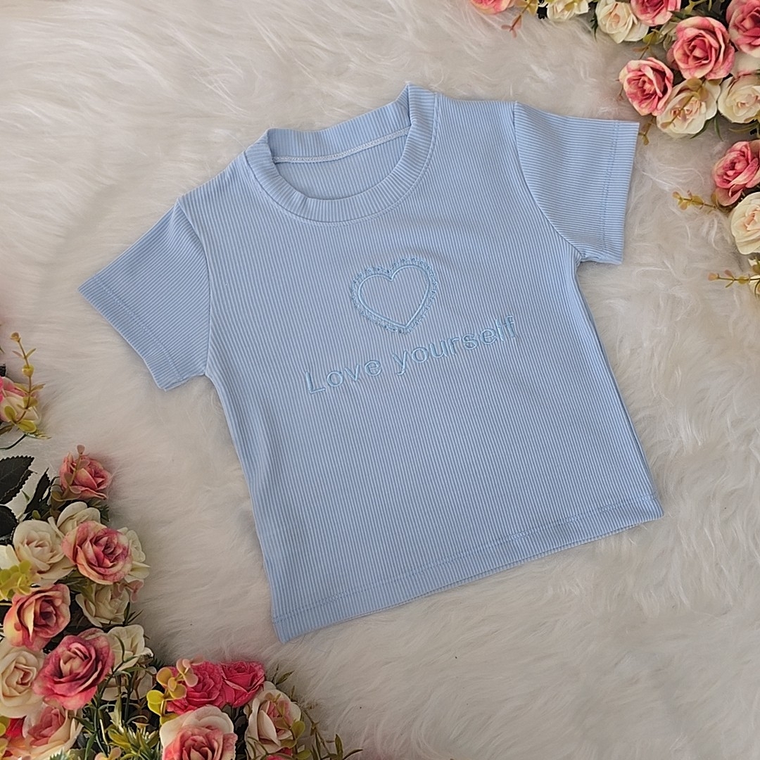 Remera Love Bordado - Imagen 2