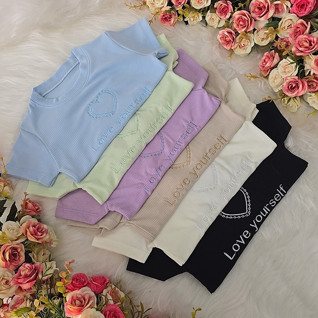 Remera Love Bordado - Imagen 3
