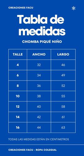 Chomba Piqué Niño - Miniatura 2