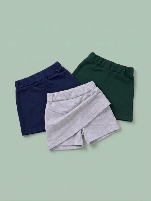 Pollera Pantalón Niño (rústico Algodón)
