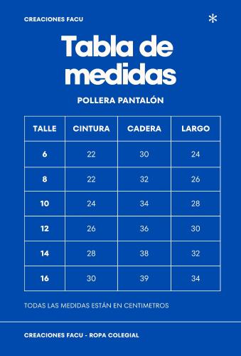 Pollera Pantalón Niño - Miniatura 3