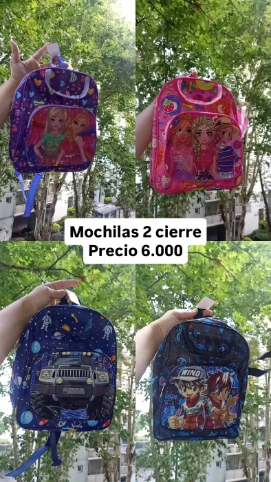 Mochilas de Personajes