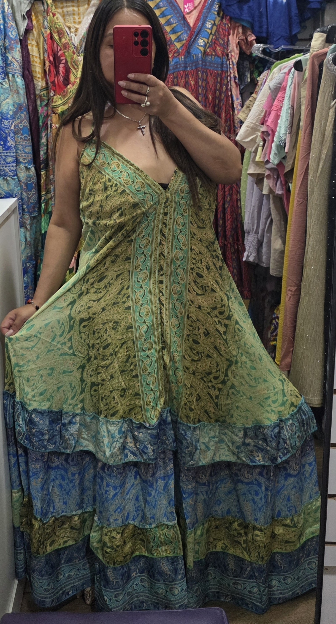 Vestidos  Hindú de Seda - Imagen 2