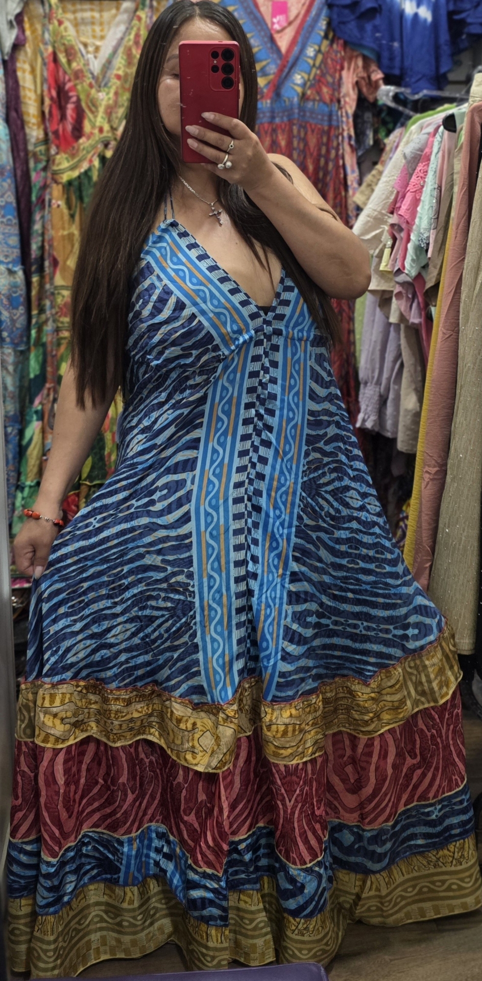 Vestidos  Hindú de Seda - Imagen 3