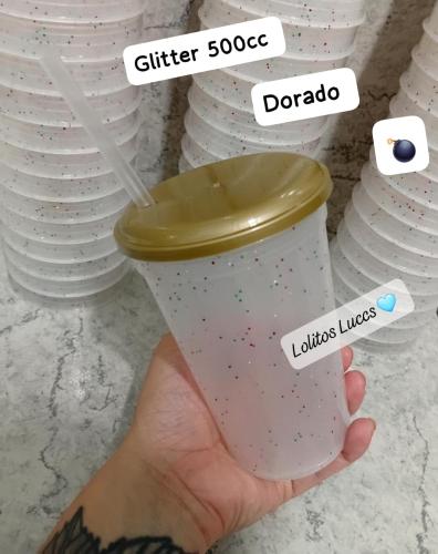 Vaso Glitter 500cc