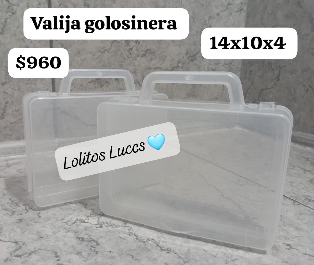 Valija Golosineras 14x10x4 - Imagen 3