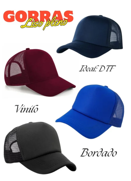 Gorras Lisas Importadas