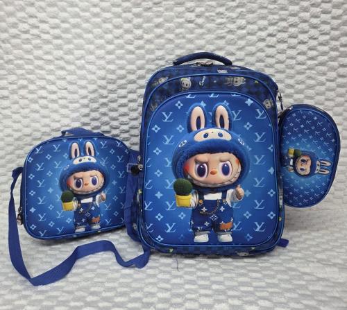 Set de Mochilas Escolares Cierres Grandes