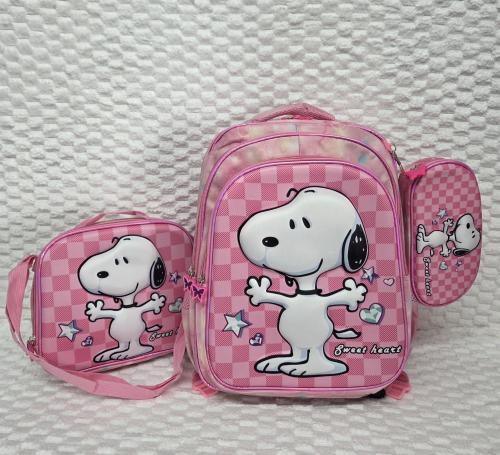 Set de Mochilas Escolares Cierres Grandes