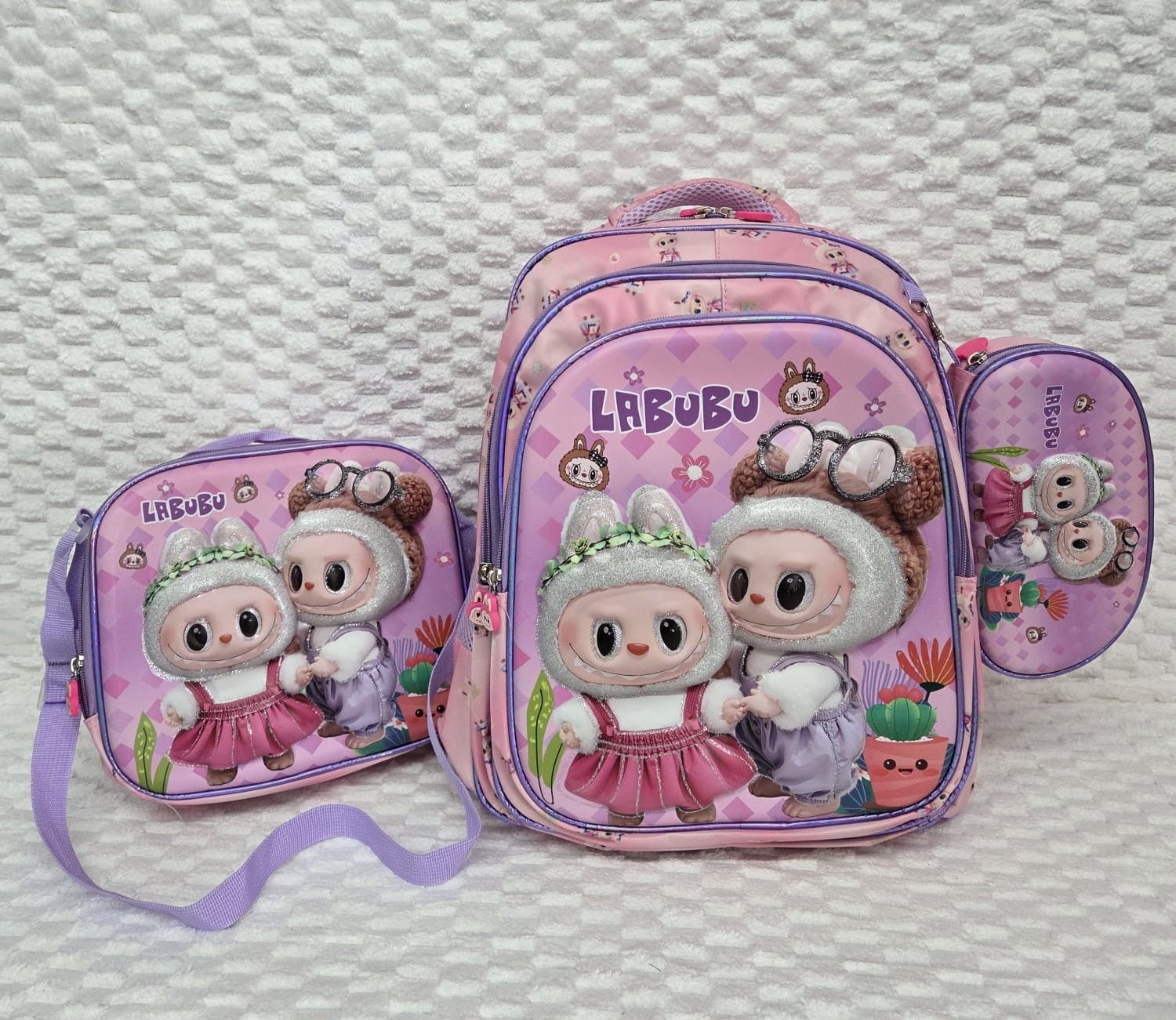 Set de Mochilas Escolares Cierres Grandes - Imagen 3