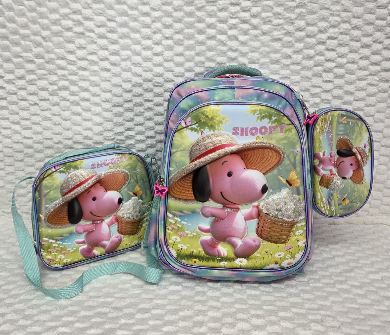 Set de Mochilas Escolares Cierres Grandes - Imagen 4