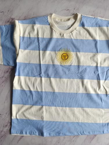 Remera Argentina Rayas Gruesas - Miniatura 8